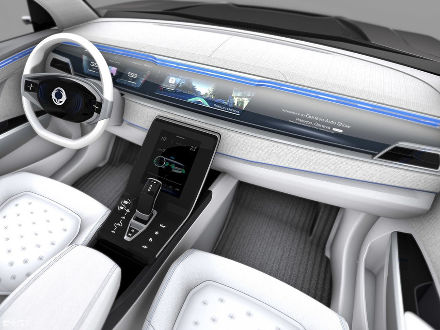 【2018款双龙e-siv概念车_中控区_1/16张图片】_汽车图片大全_爱卡
