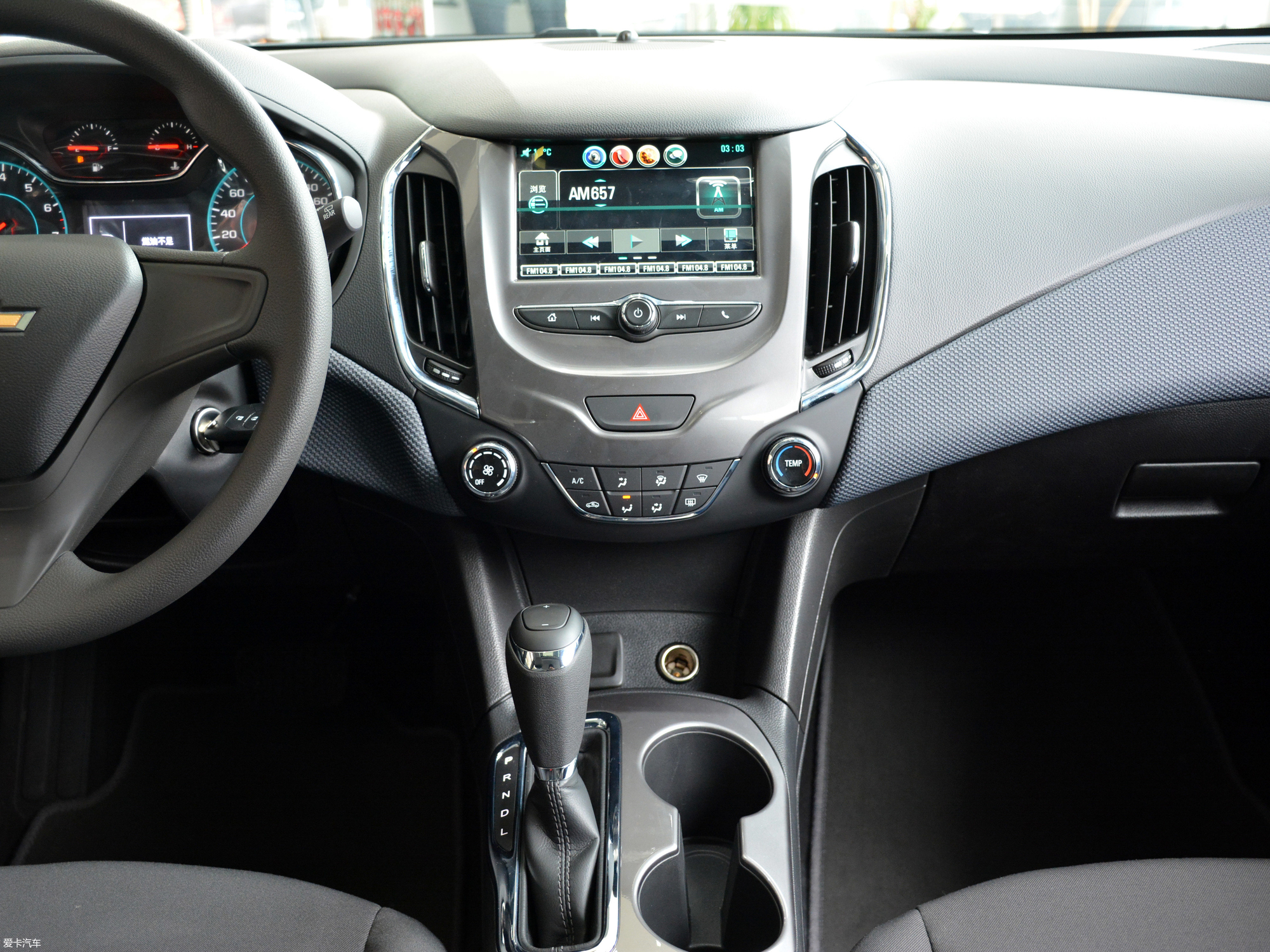 【2018款科鲁兹两厢320 自动先锋天窗版_中控区_29/442张图片】_汽车