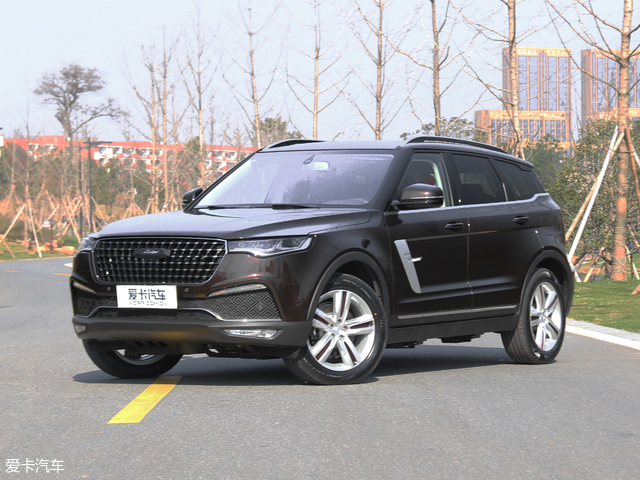 众泰t800将于本月底上市采用7座布局