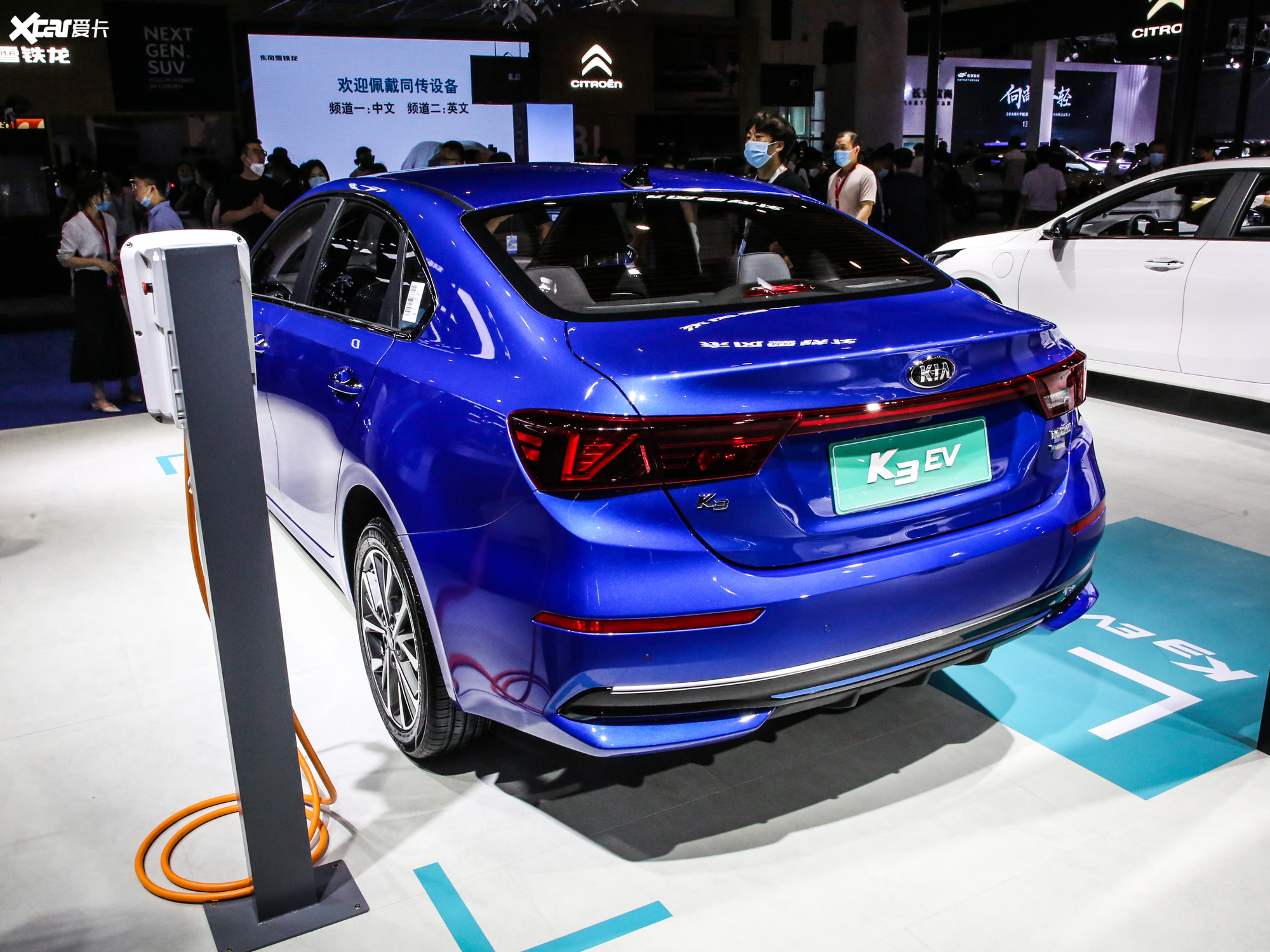 【2020款起亚k3 ev 智享互联版_整体外观_3/151张图片】_汽车图片大全