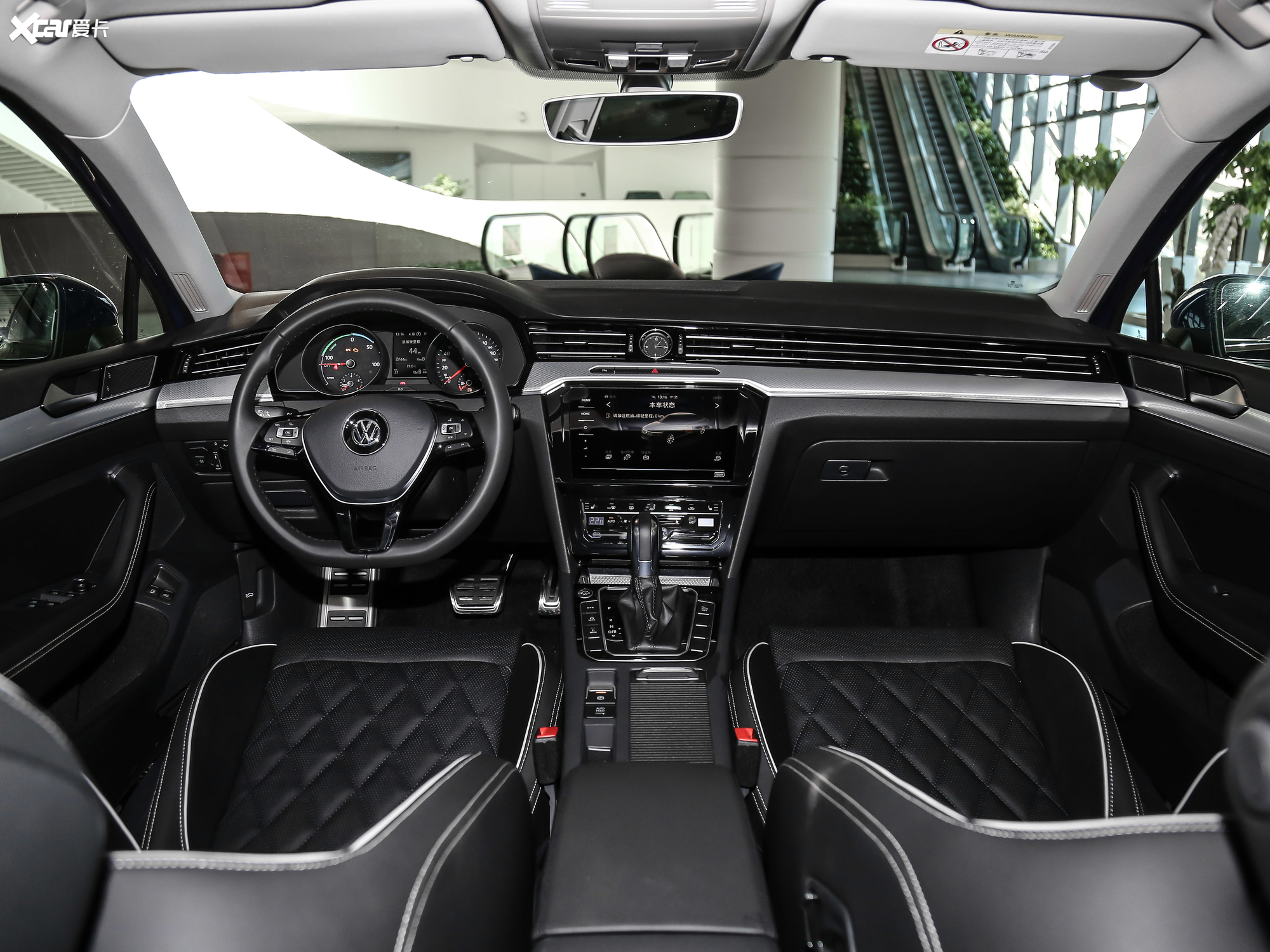 【2020款迈腾gtegte 豪华型_中控区_110/505张图片】_汽车图片大全