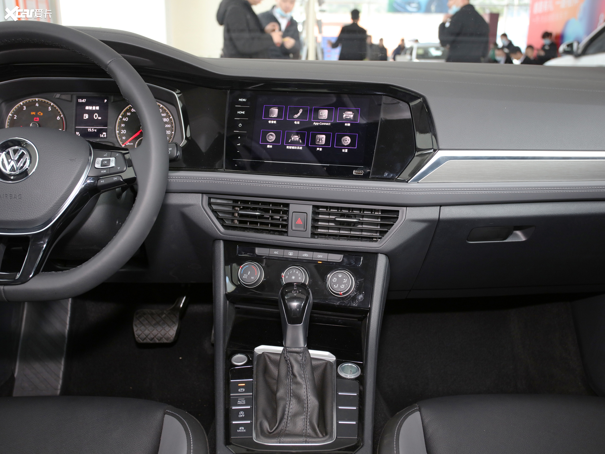 【2021款速腾200tsi dsg舒适智联版_中控区_2/104张图片】_汽车图片