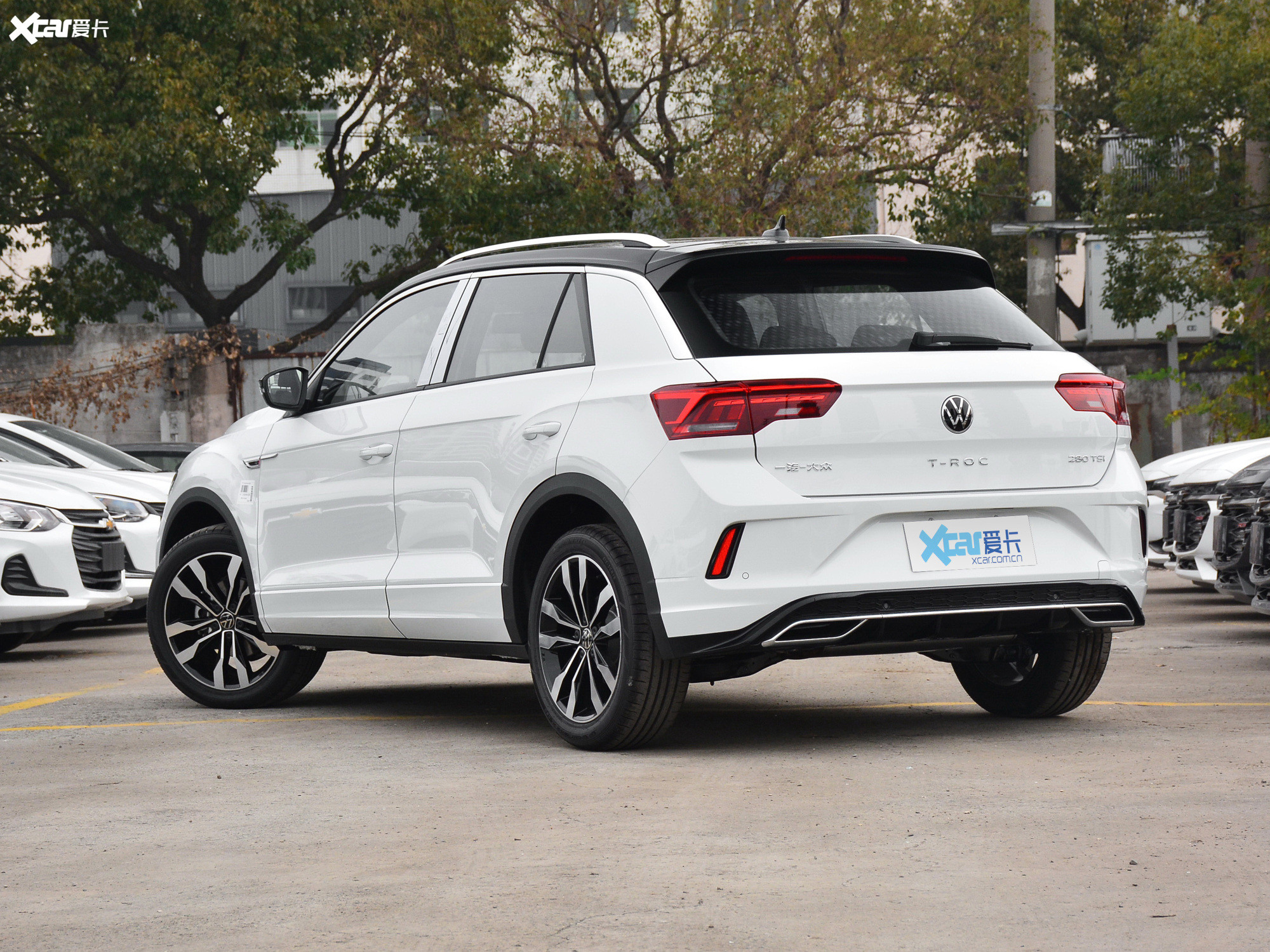 【2021款t-roc探歌 280tsi dsg两驱r-line pro智联版 _整体外观 _4