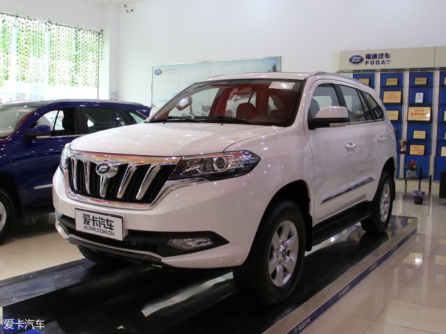 福迪揽福新增车型上市售价为16.38万元