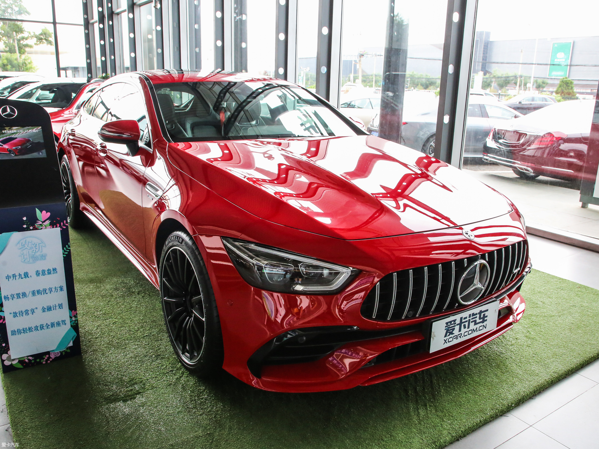 2019款amg gt 50 四门跑车