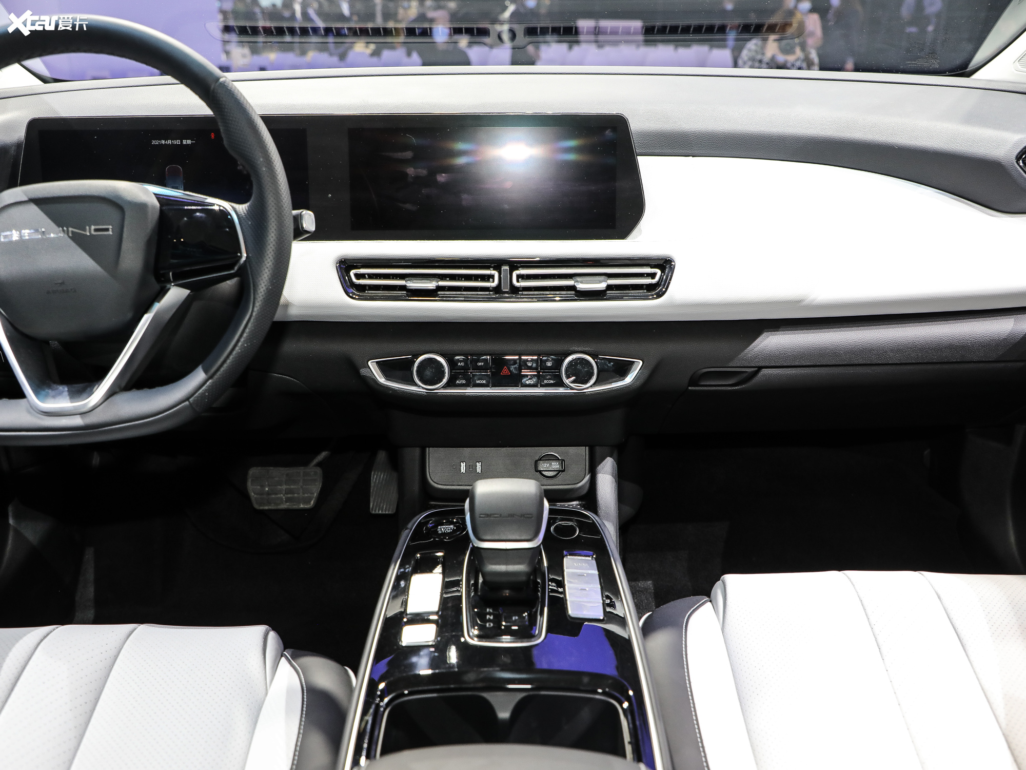 【2021款北京eu5 plusr600 尊享版_中控区_67/330张图片】_汽车图片