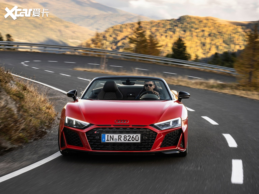 2021款奧迪r8 v10 spyder rwd