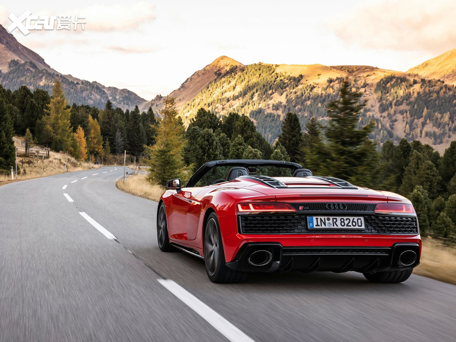 2021款奧迪r8 v10 spyder rwd