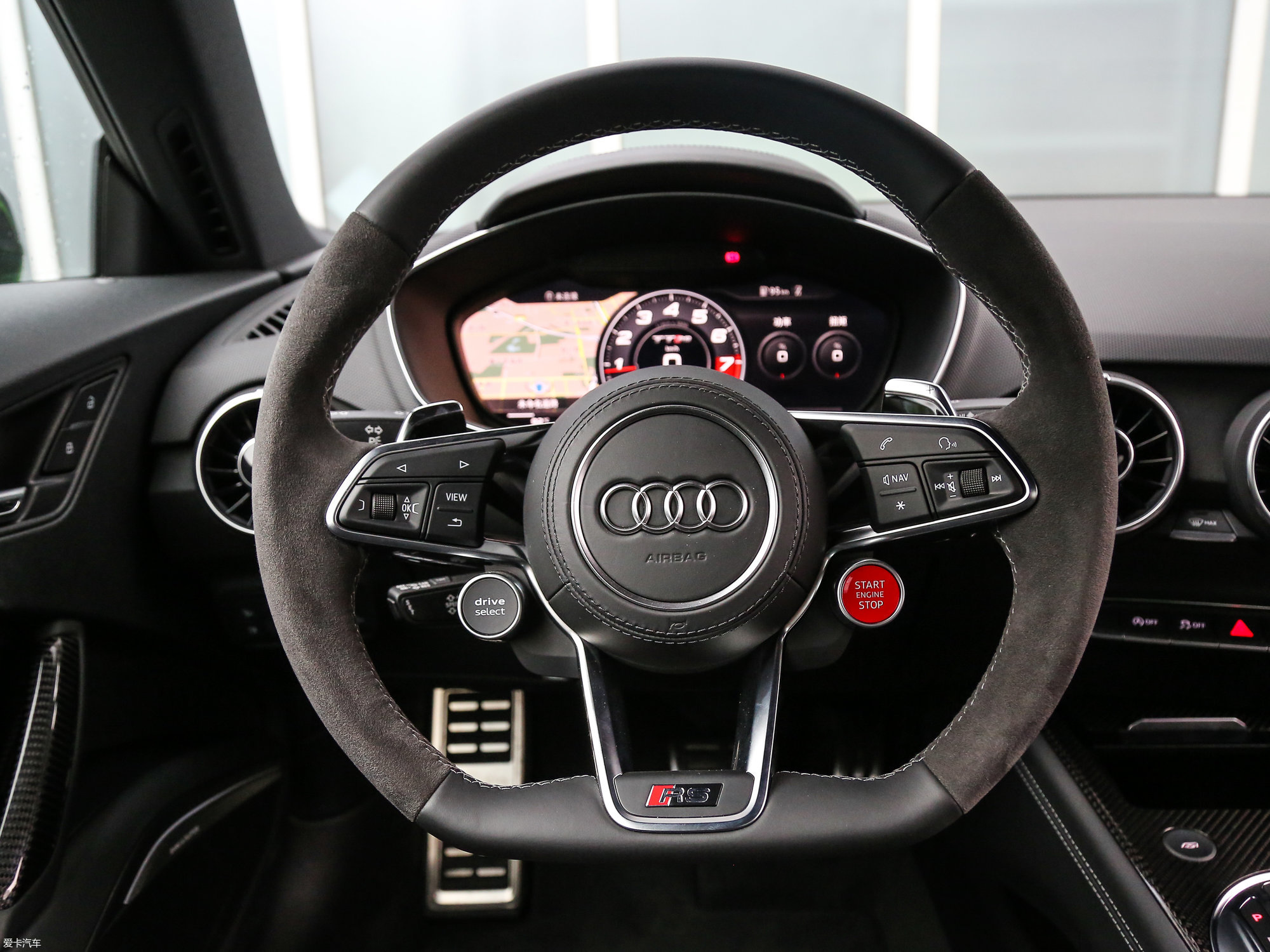 【2017款奥迪tt rscoupe_中控区_17/789张图片】_汽车图片大全_爱卡