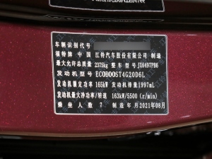 2021EcoBoost 225  72/2/3 