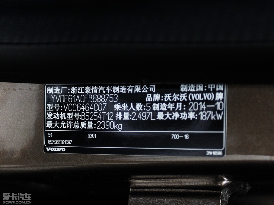 2015ֶXC60 2.5T T6 AWD Խ