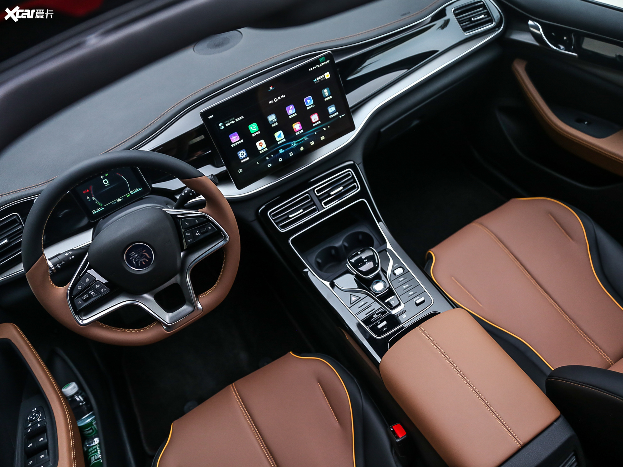 【2021款秦plusdm-i 120km 旗舰型_中控区_9/176张图片】_汽车图片