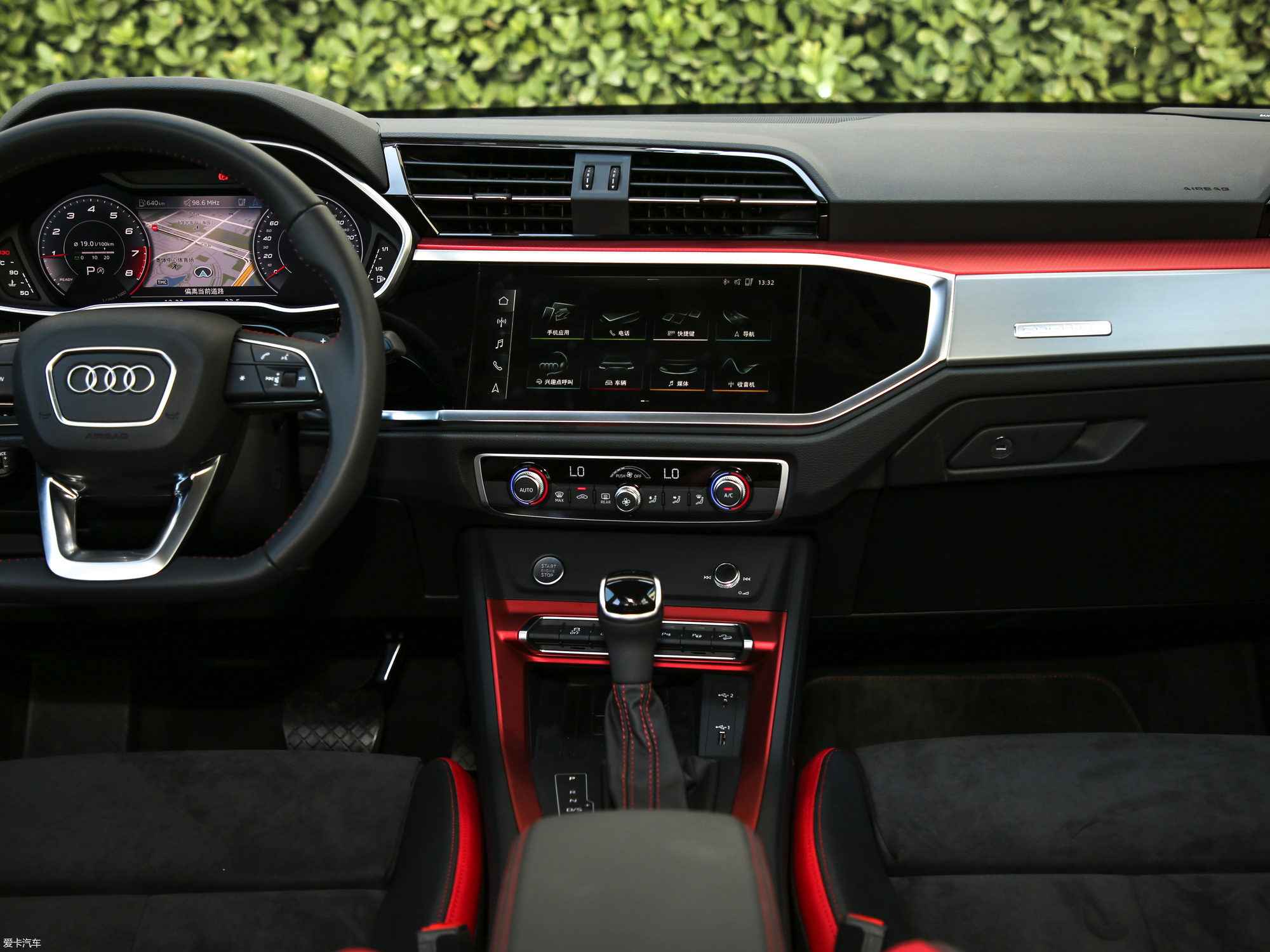 【2019款奥迪q345 tfsi quattro豪华动感型_中控区_8/1936张图片】