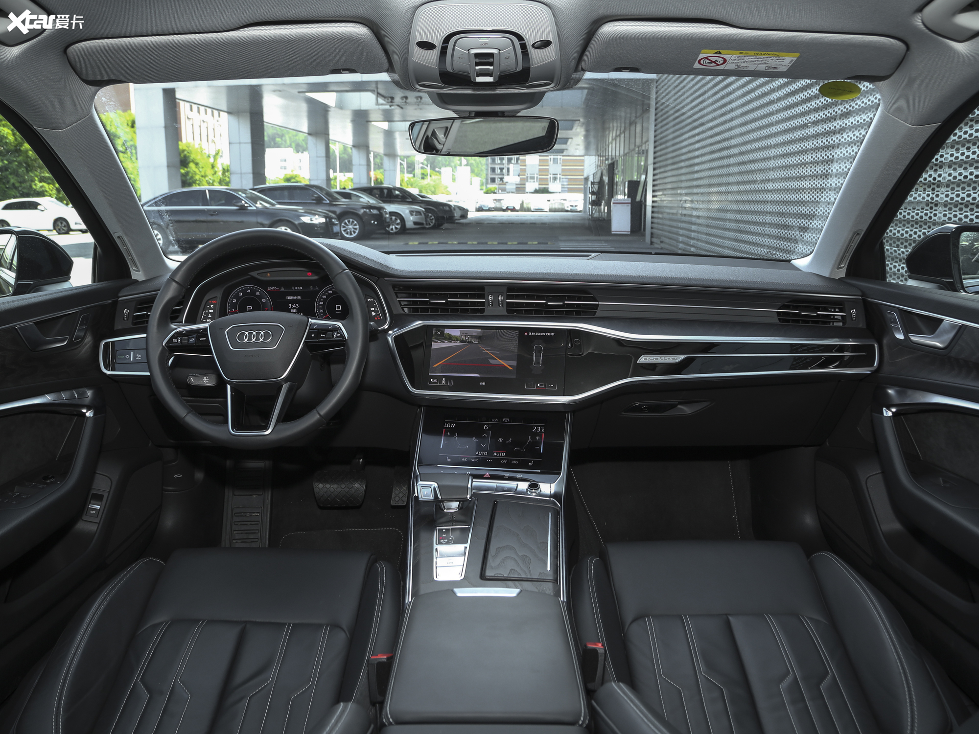 【2021款奥迪a6l45 tfsi quattro尊享致雅型_中控区_77/1061张图片】
