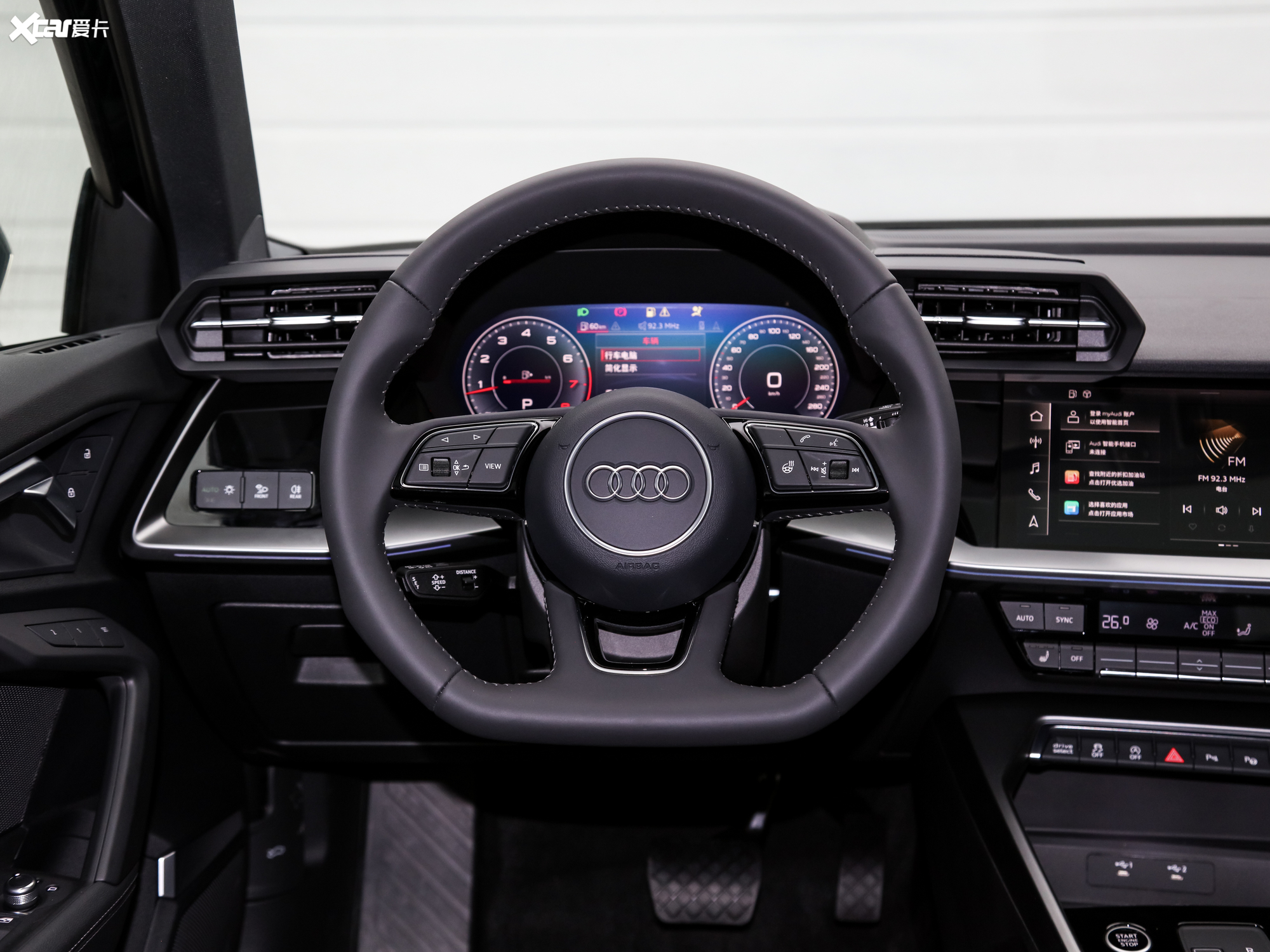 【2021款奥迪a3 limousinea3l limousine 35 tfsi 时尚运动型_中控区