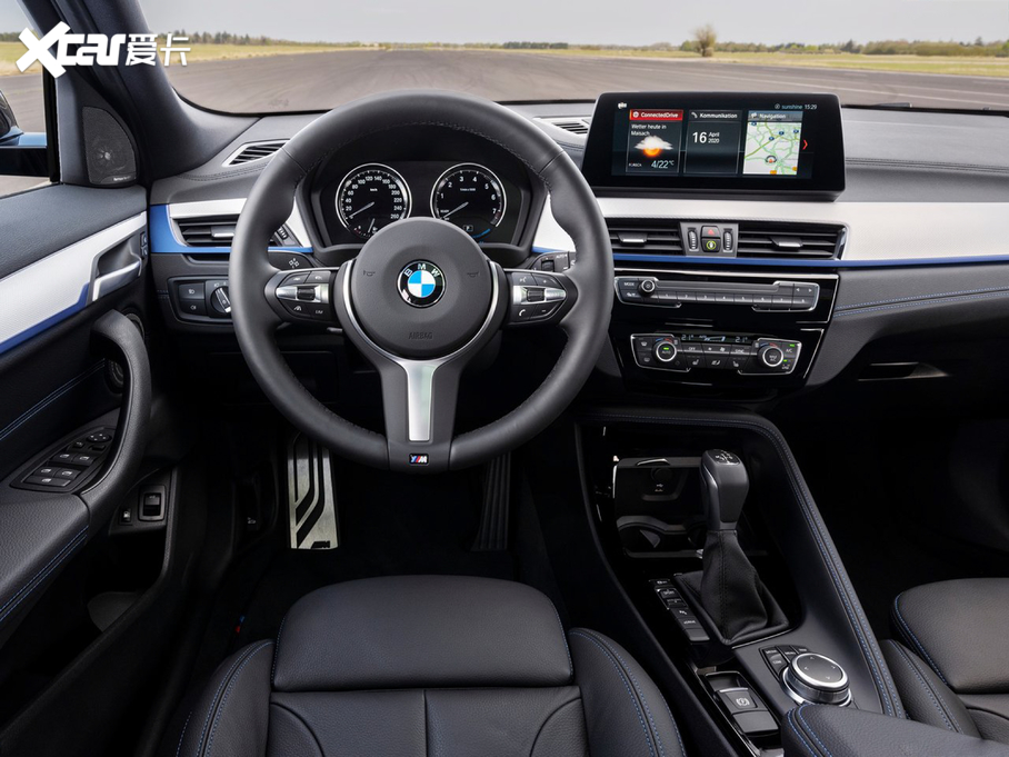 【2020款宝马x2(进口) xdrive25e_中控区 _6/44张图片】_汽车图片大全