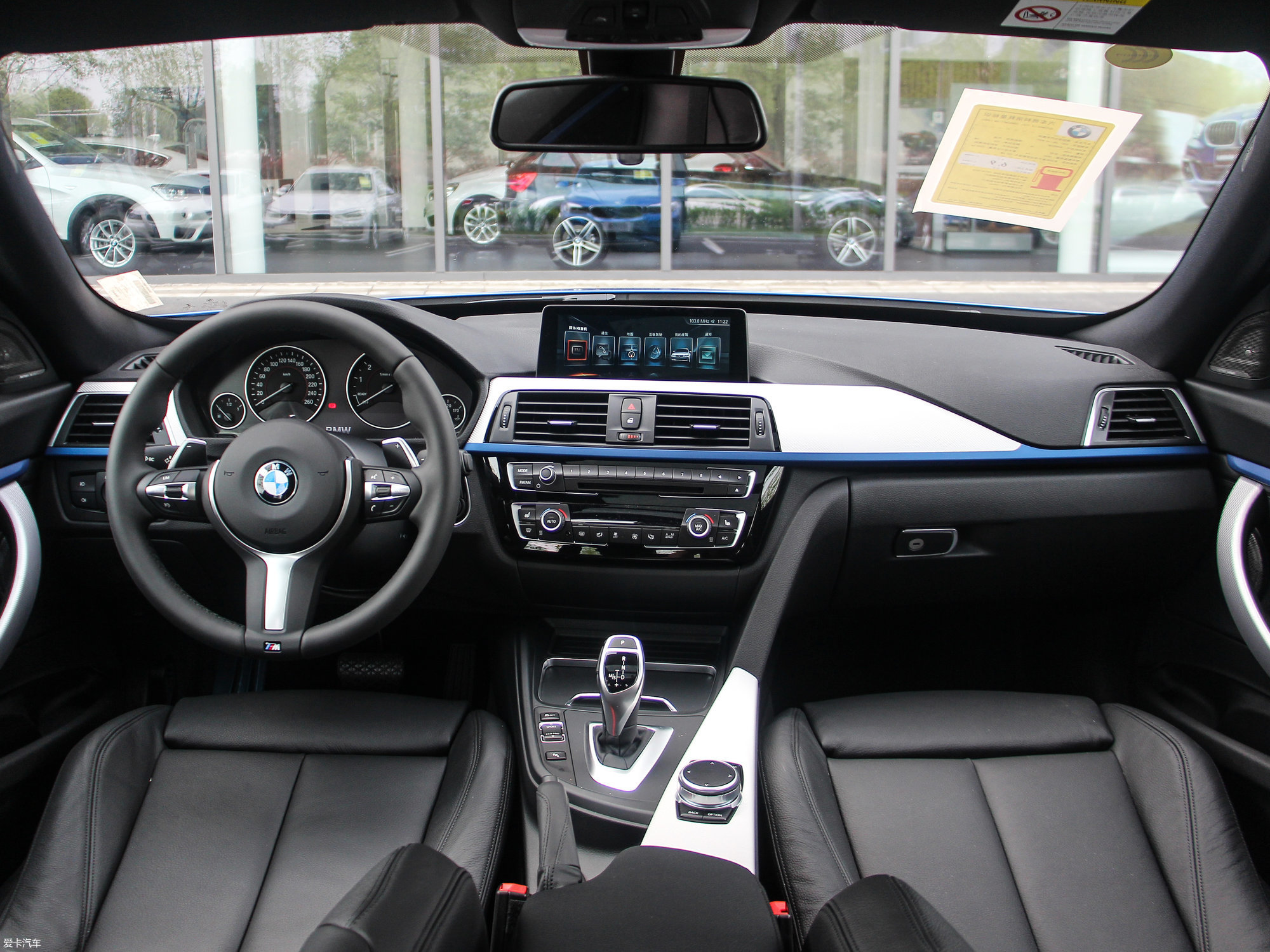 【2017款宝马3系gt330i xdrive m运动型_中控区_1/1000张图片】_汽车
