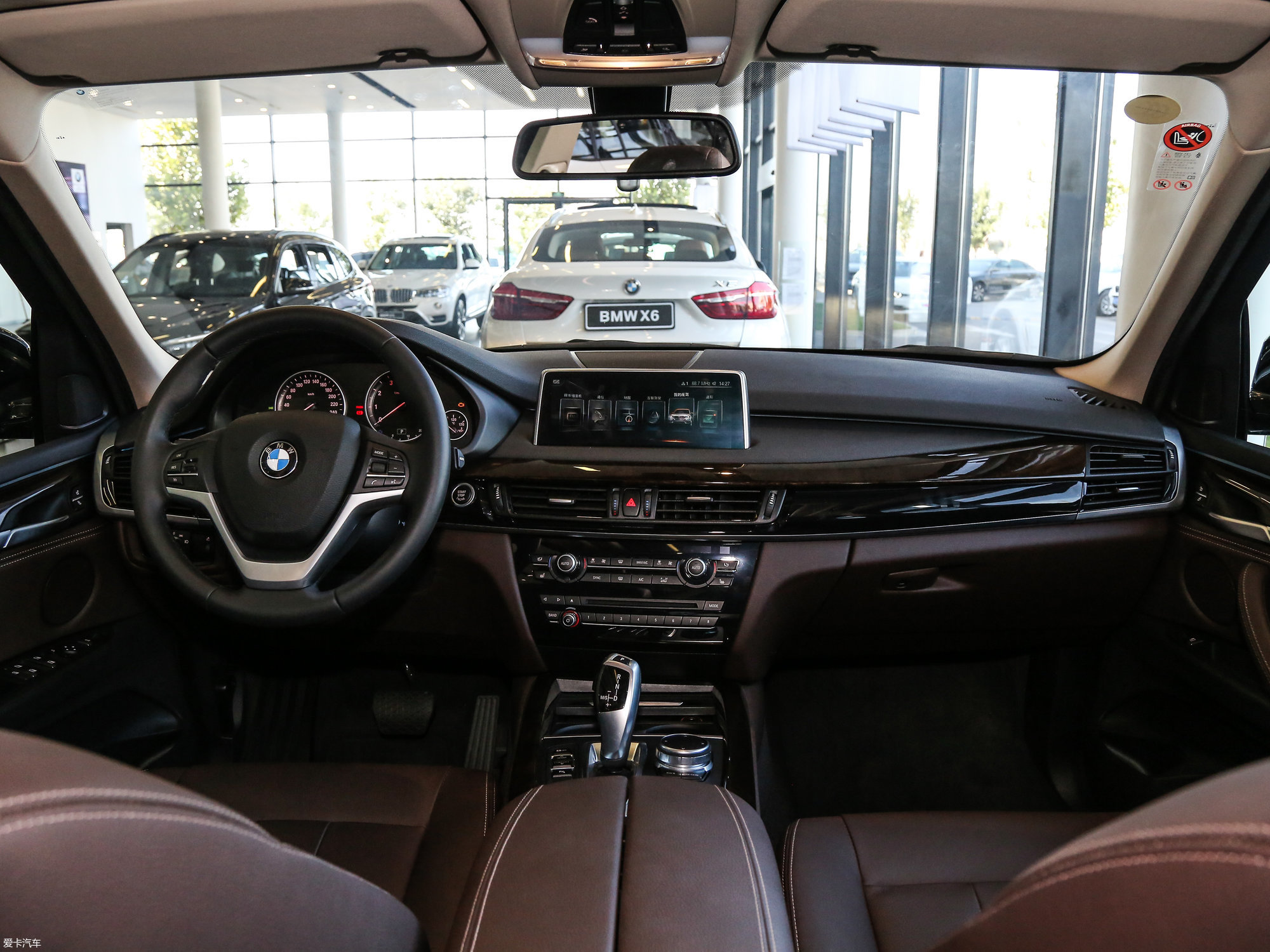 【2017款宝马x5xdrive35i 豪华型_中控区_173/1461张图片】_汽车图片