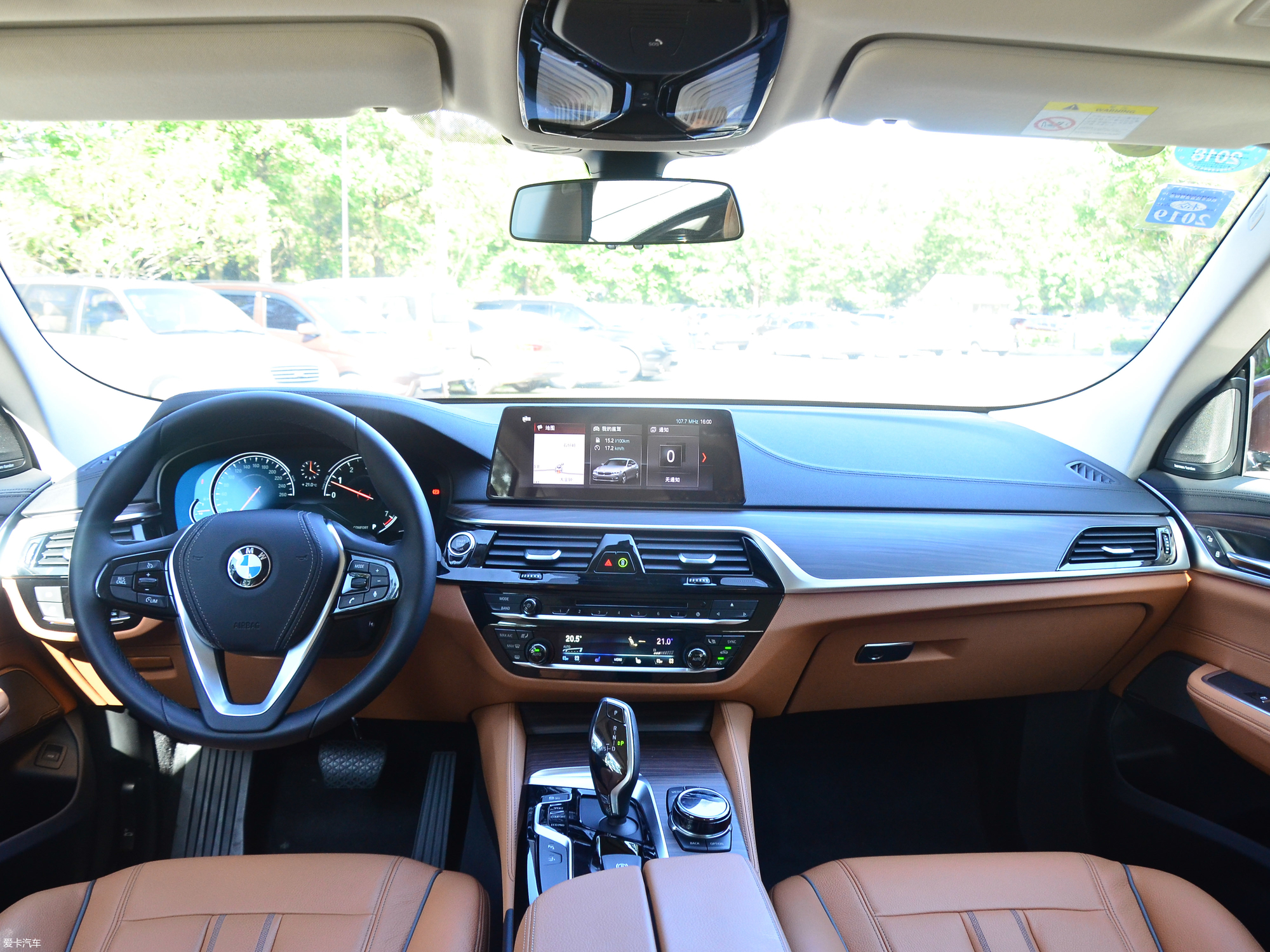 【2018款宝马6系gt630i 豪华设计套装_中控区_360/2170张图片】_汽车