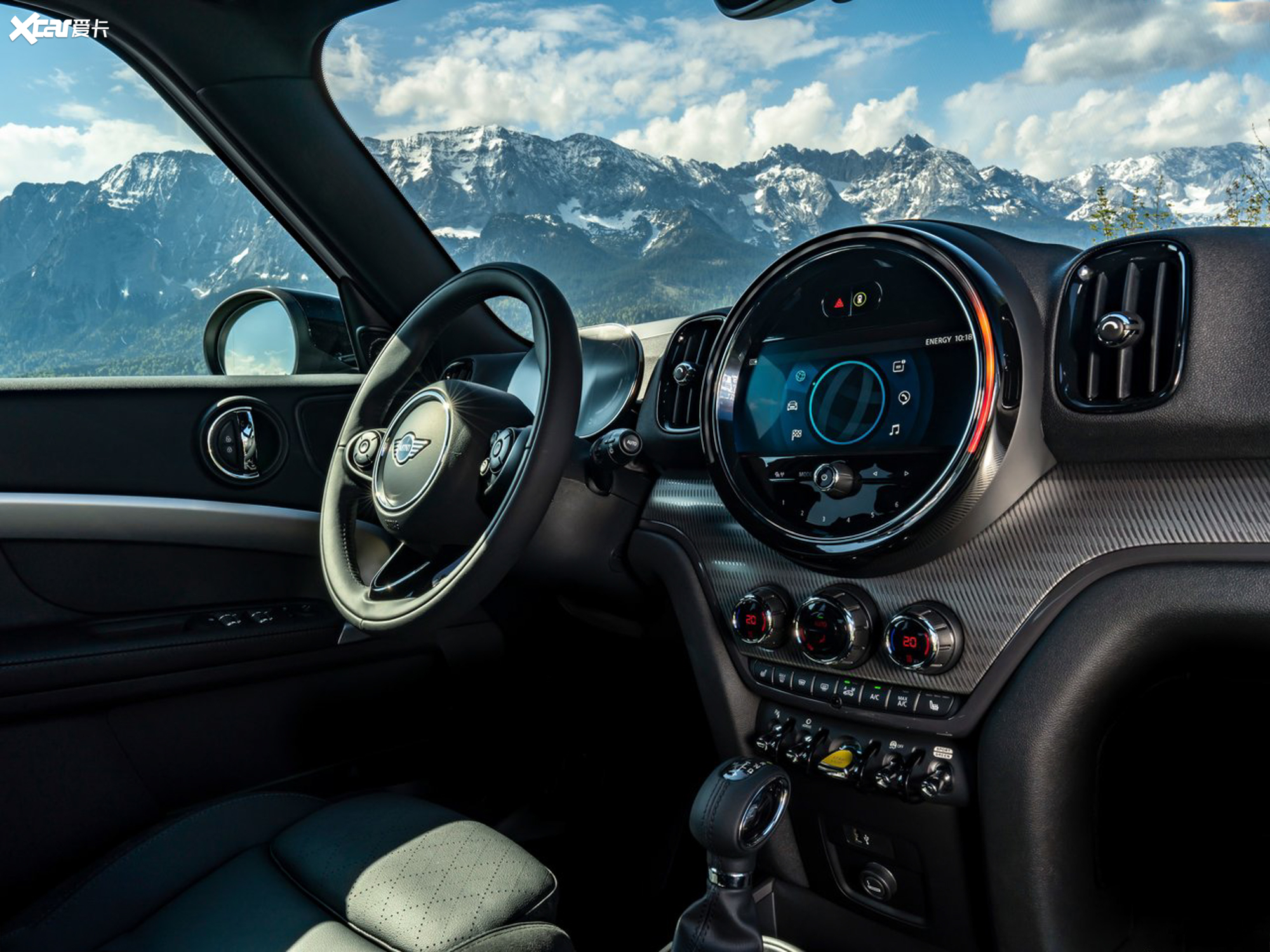 【2021款mini countryman混动 cooper all4 se_中控区_8/45张图片】