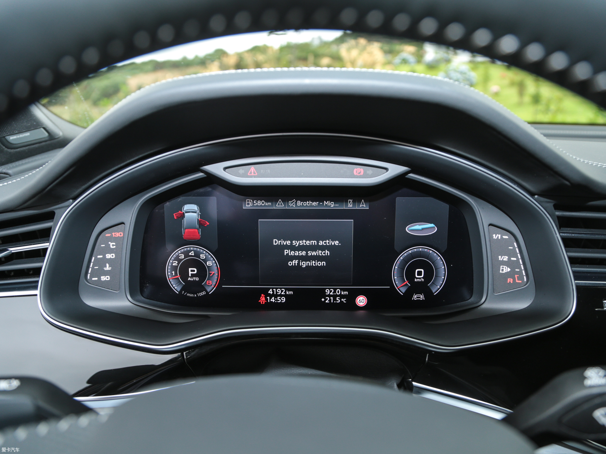 【2020款奥迪q7 基本型_中控区 _3/201张图片】_汽车图片大全_爱卡