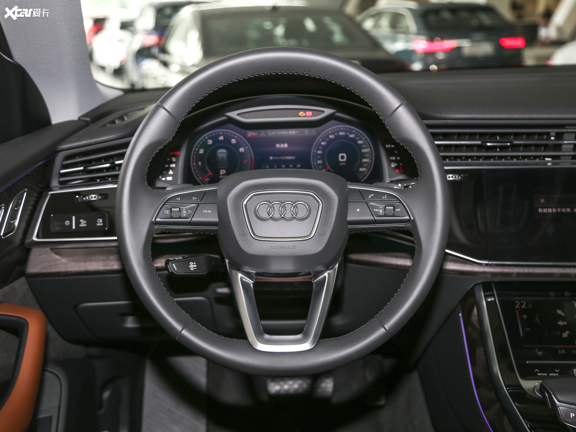 【2019款奥迪q845 tfsi 甄选动感型_中控区_3/131张图片】_汽车图片