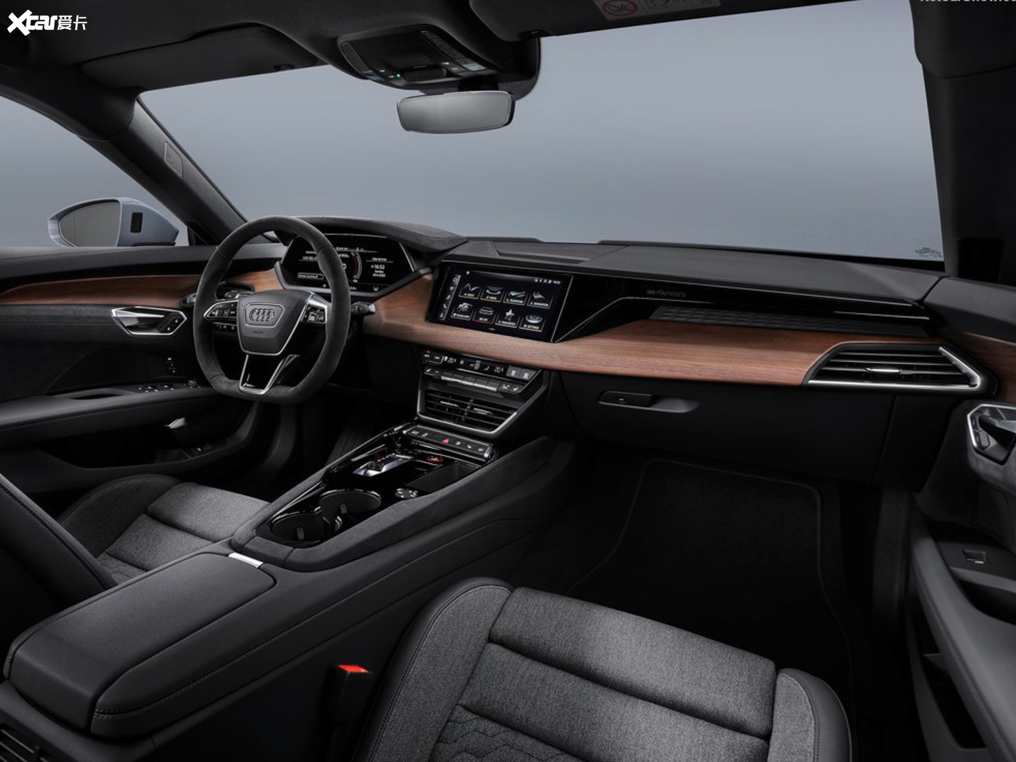 【2021款奥迪e-tron gtquattro_中控区_2/37张图片】_汽车图片大全