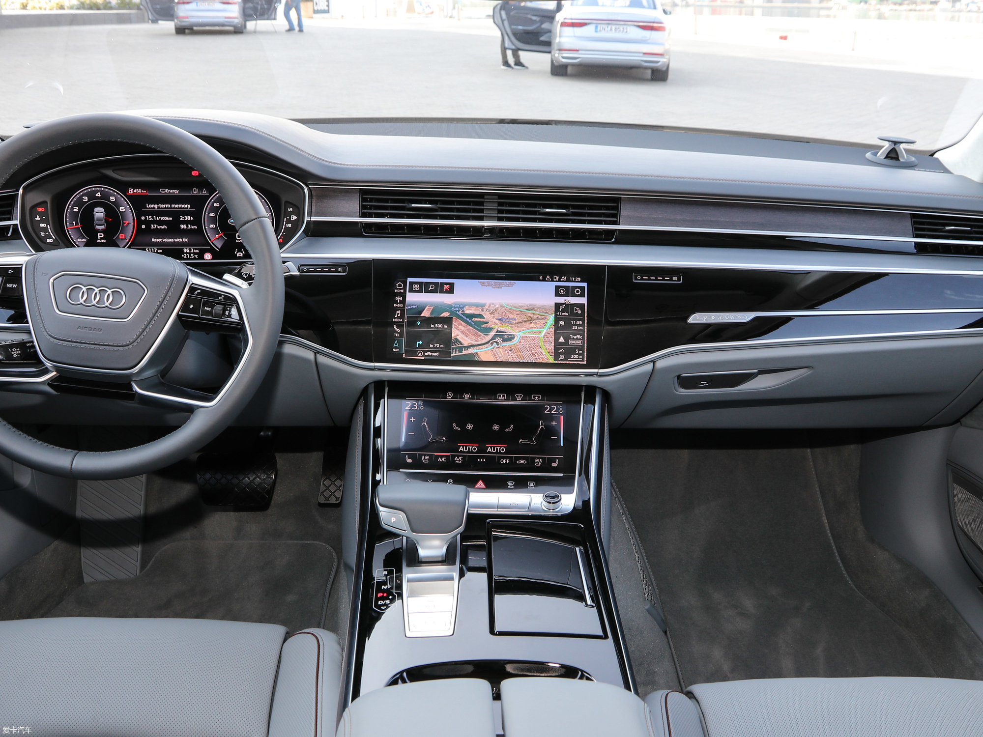 【2018款奥迪a8la8l 基本型_中控区_8/293张图片】_汽车图片大全_爱卡