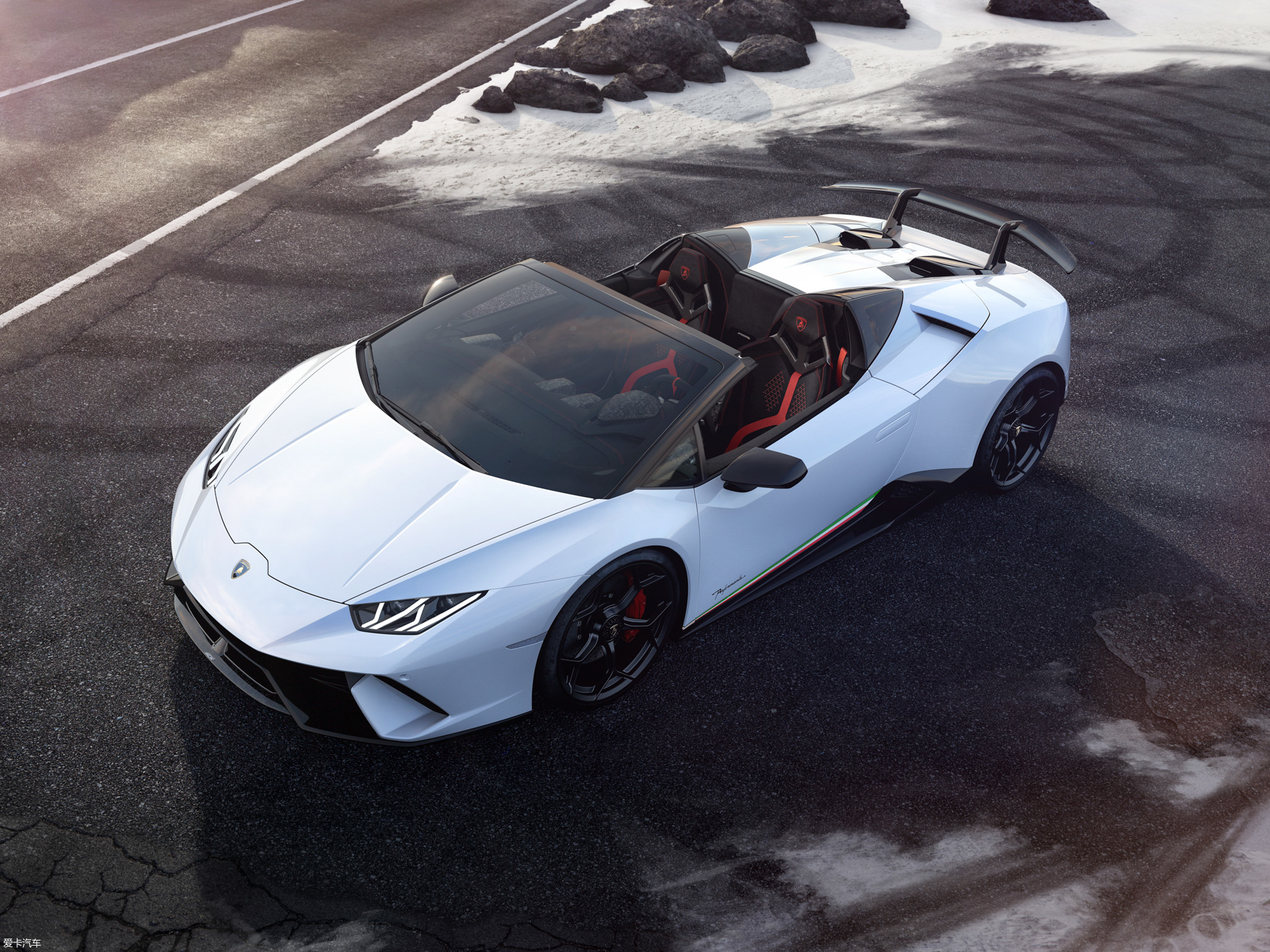 爱卡首页 汽车图片 兰博基尼 huracán 2018款performante spyder