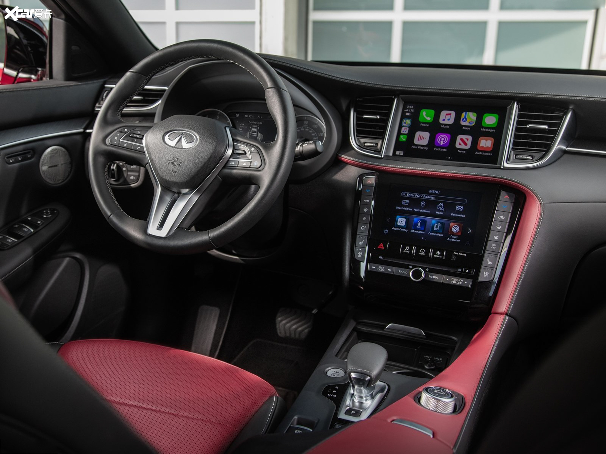 【2021款英菲尼迪qx55基本型_中控区_4/49张图片】_汽车图片大全_爱卡