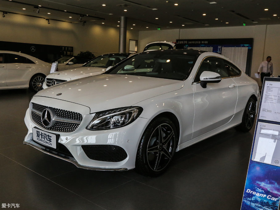2017款奔驰c级coupec 200 轿跑车