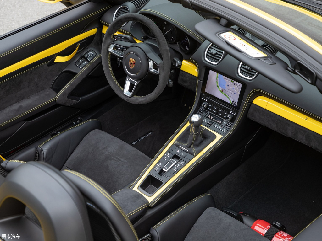 【2019款718spyder_中控区_55/682张图片】_汽车图片大全_爱卡汽车