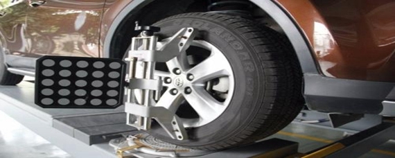 轮胎侧面剐蹭影响四轮定位吗？