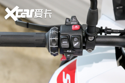 四缸公升旗舰adv回归实拍宝马s1000xr 细节做工 爱卡汽车