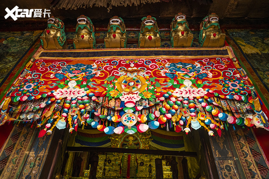 在他主寺六十年间,除重修和扩建了旧有的殿堂以外,又新建大小殿堂 10