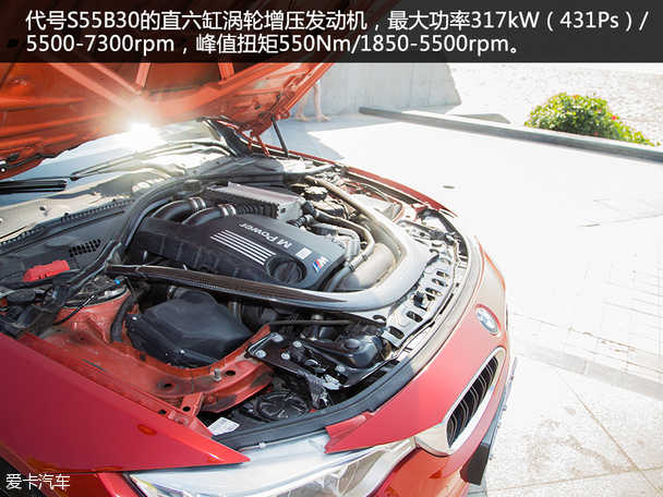 试驾宝马M4双门