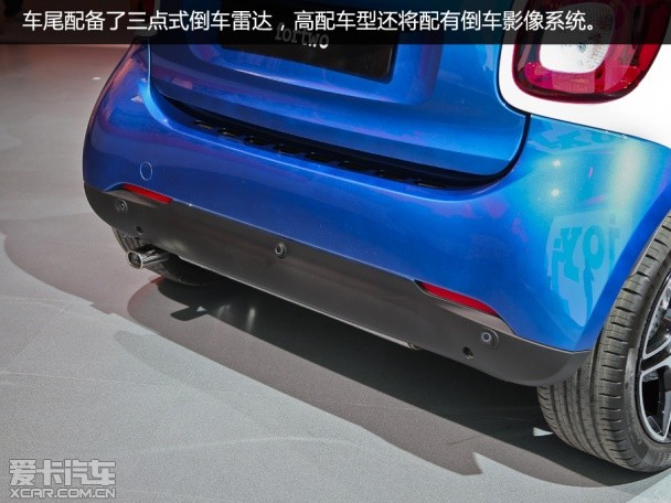 全方位升级 车展实拍全新smart fortwo 全方位升级 车展实拍全新smart fortwo
