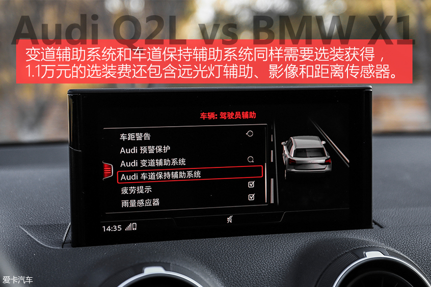 奥迪Q2L；宝马X1
