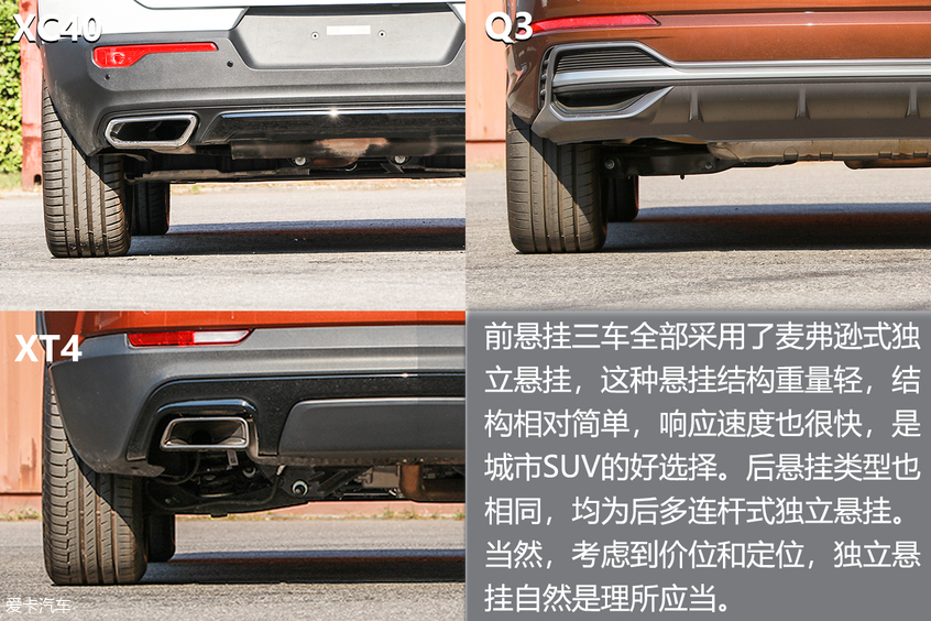 沃尔沃XC40三车对比