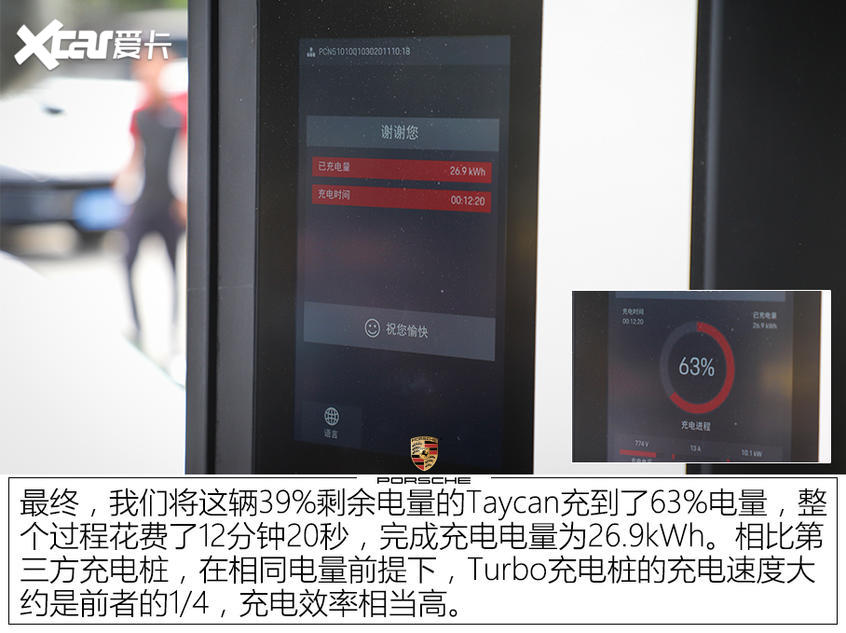 保时捷Taycan充电体验