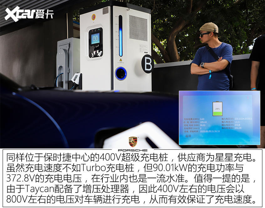 保时捷Taycan充电体验