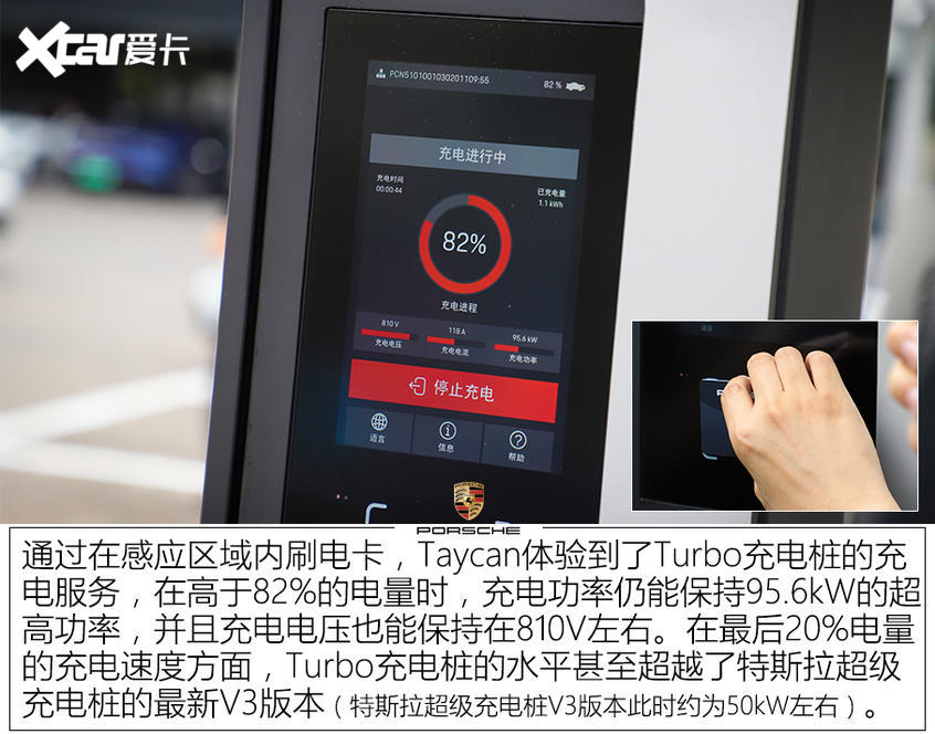 保时捷Taycan充电体验