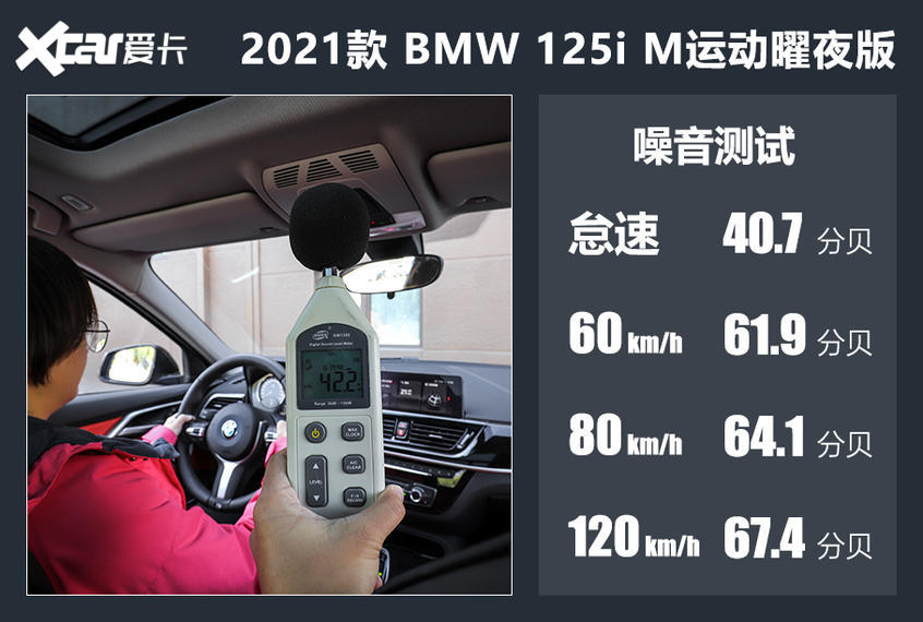 测试BMW 1系M运动曜夜版