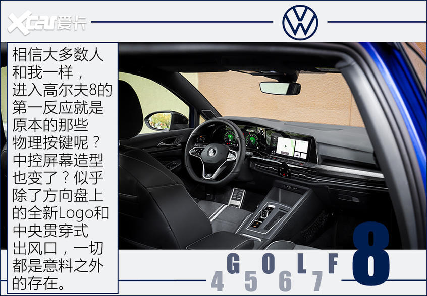 第八代高尔夫测试