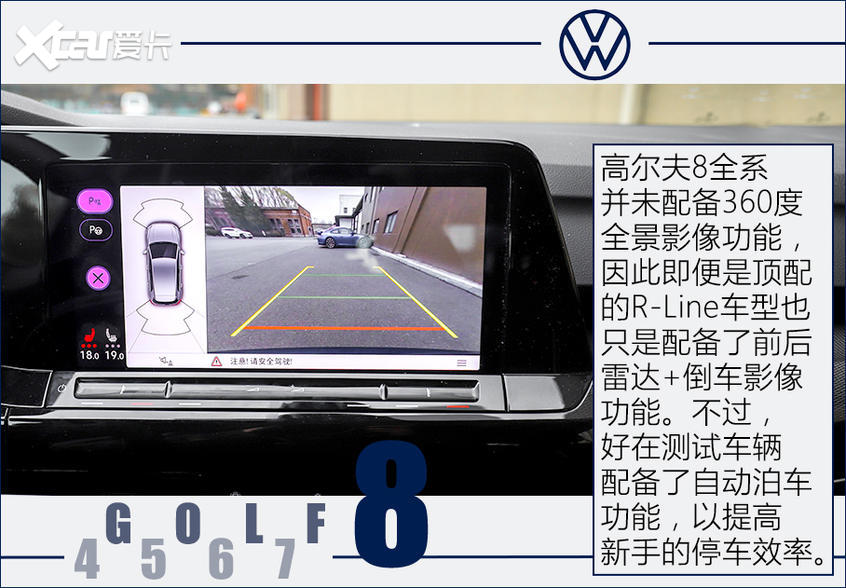 第八代高尔夫测试