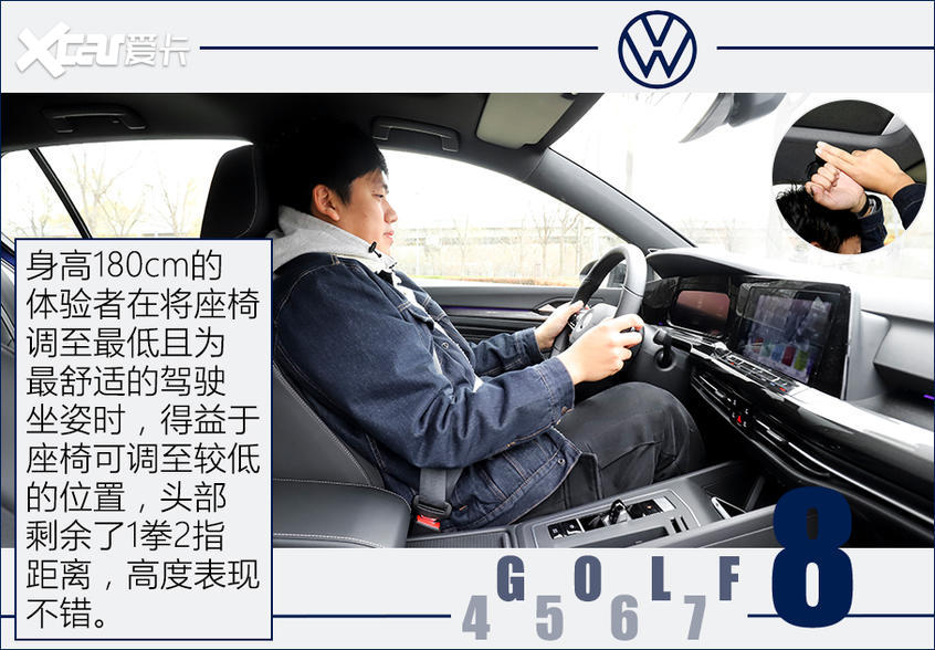 第八代高尔夫测试