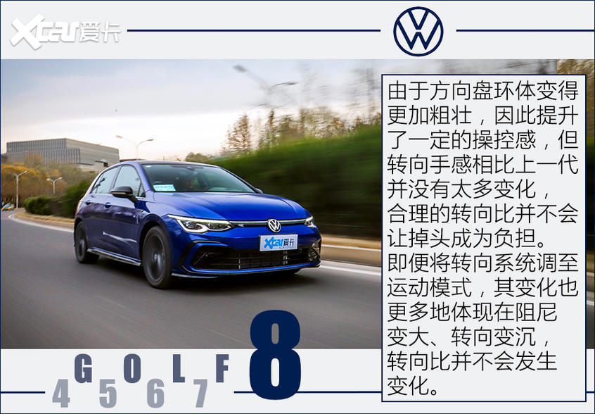 第八代高尔夫测试