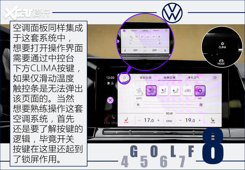 第八代高尔夫测试