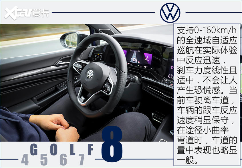 第八代高尔夫测试