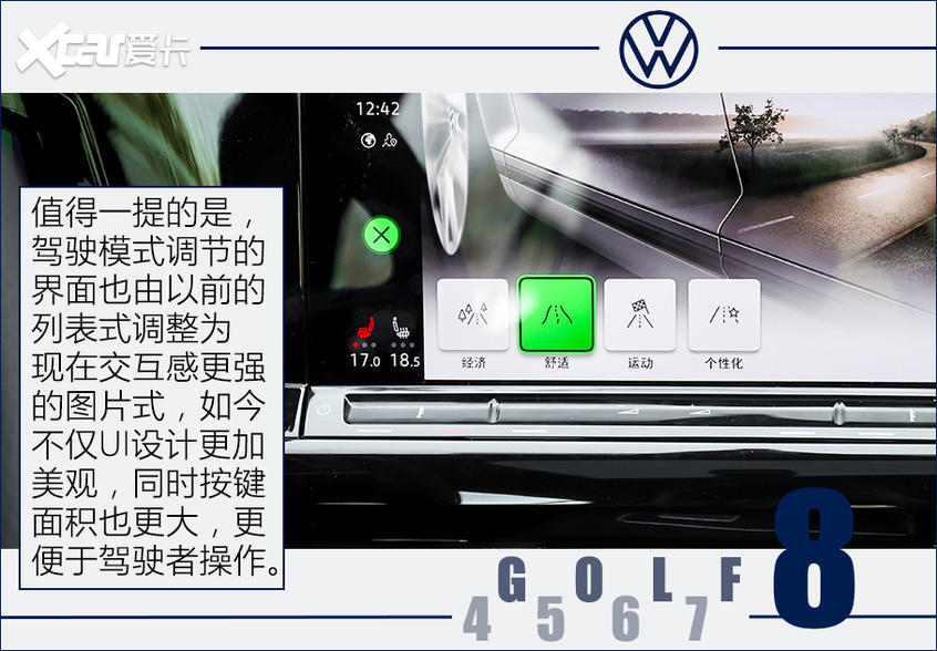 第八代高尔夫测试